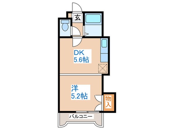 スペース南４条の物件間取画像